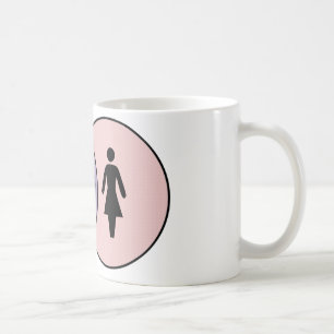 Venn Diagram Boy + Girl Kaffemugg