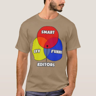 Venn Diagram Editors T Shirt