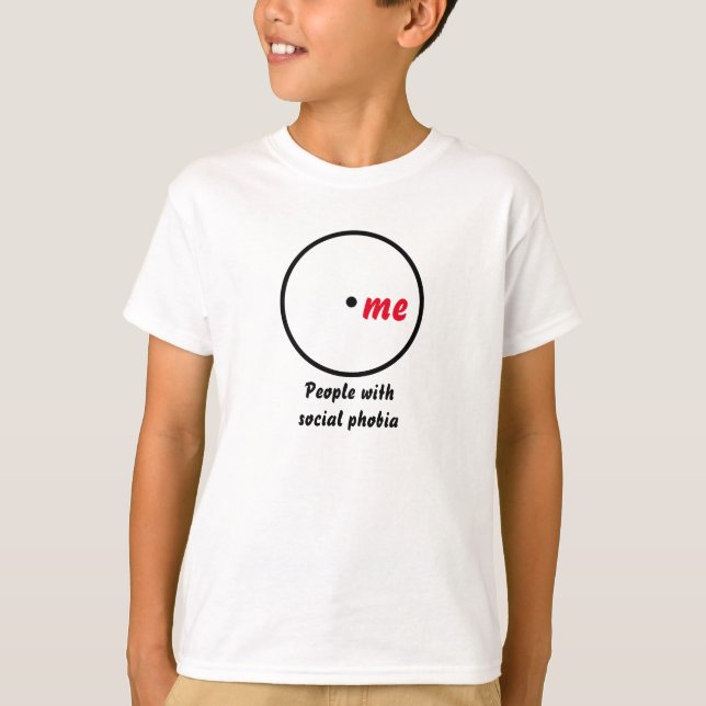 Venn-diagram enkel diagnos T-shirt (Framsida)