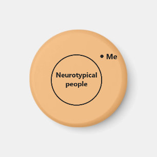 Venn-diagram inte typisk magnet