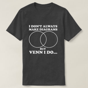 Venn gör jag diagramT-tröja T Shirt