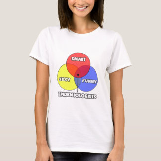 Venndiagram ... Epidemiologer T Shirt