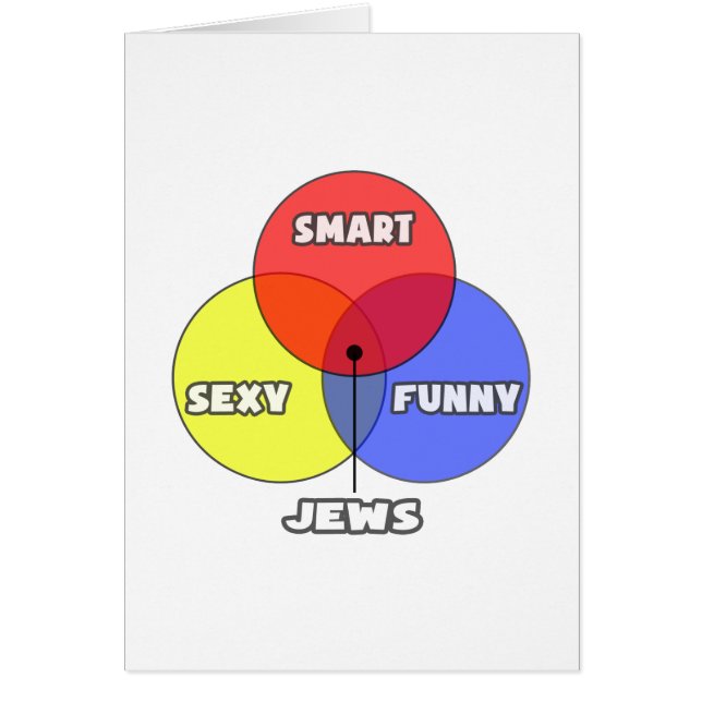 Venndiagram ... Judar Hälsningskort (Framsidan)
