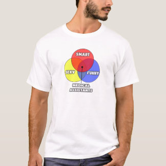 Venndiagram ... Medicinsk assistent Tee Shirt