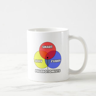 Venndiagram ... Phlebotomister Kaffemugg