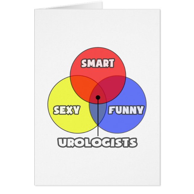 Venndiagram ... Urologists Hälsningskort (Framsidan)