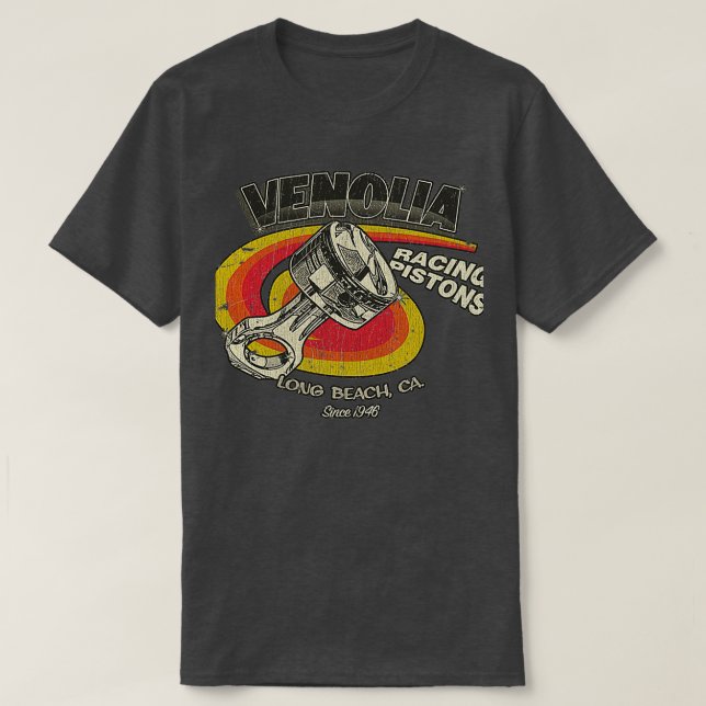 Venolia Racing Pistons 1946 T Shirt (Design framsida)