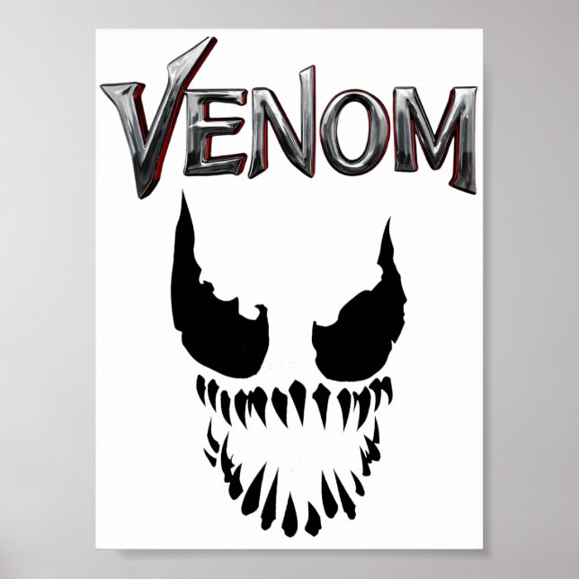 Venom Ansikte Poster (Framsidan)