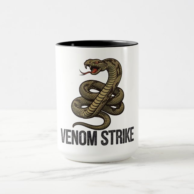 Venom Fury: Deadly Rattlesnake Strejka Mugg (Center)