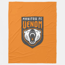 Venom-Manitou FC Fleece Blanket (Orange)