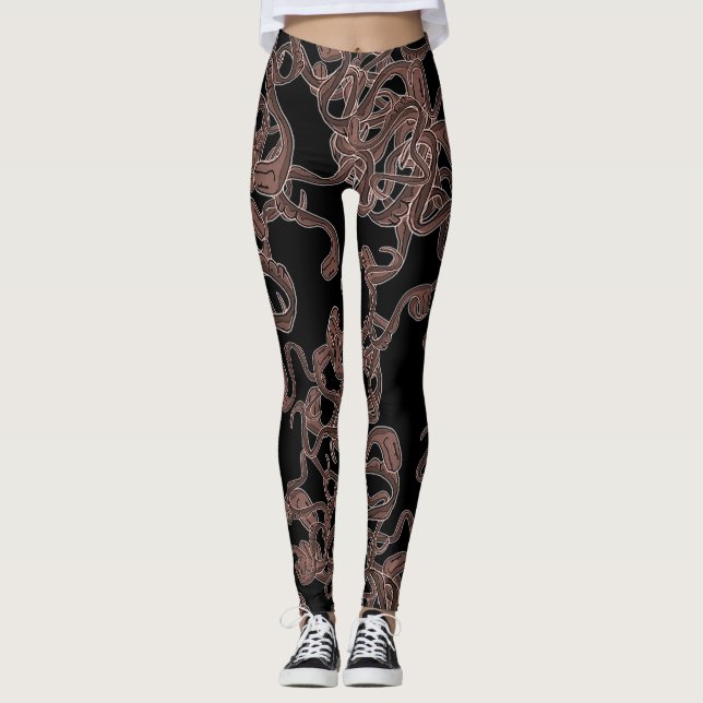 Venomous Elegance Leggings (Framsida)