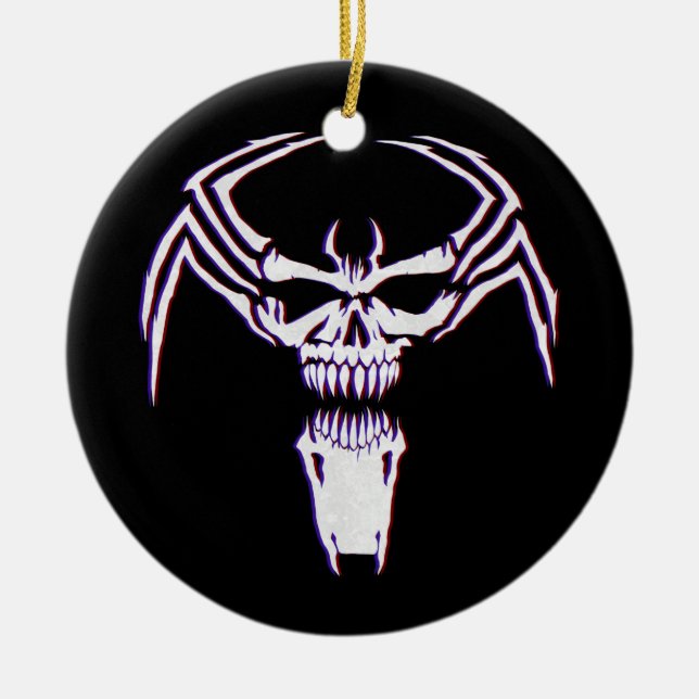 Venomous Julgransprydnad Keramik (Framsidan)