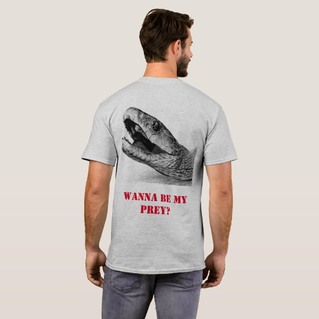 Venomous orm tee shirt (Hel baksida)