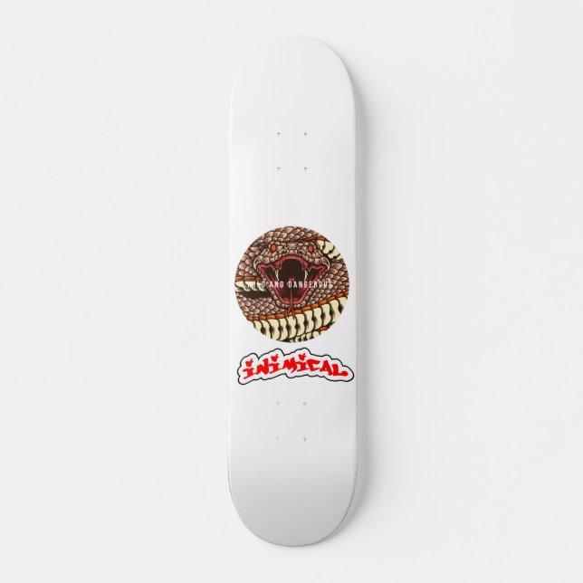 Venomous Serpent Mini Skateboard Bräda 18,5 Cm (Framsida)