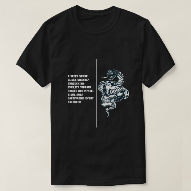’Venomous Whisper’ T Shirt (Design framsida)