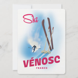 Vénosc Frankrike till Ski