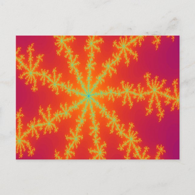 Venous Thunderstorm vykort (Framsida)