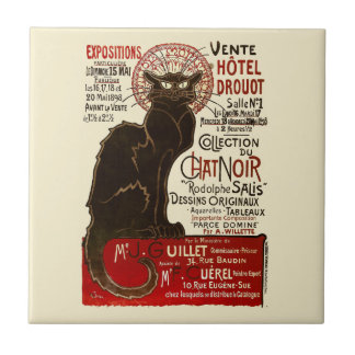 Vente Hôtel Drouot, Théophile-Alexandre Steinlen Kakelplatta