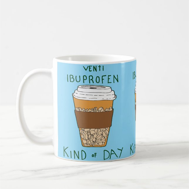 Venti Ibuprofen Dag Kaffemugg (Vänster)