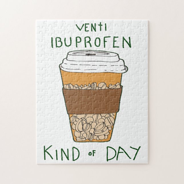 Venti Ibuprofen Sorts Dag Pussel (Vertikal)