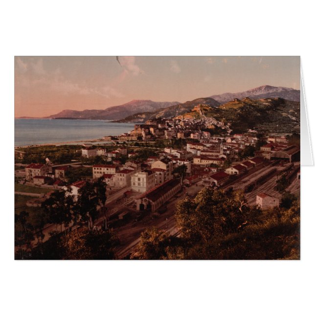 Ventimiglia III, Ligurien, Italien Hälsningskort (Framsidan Horizontal)