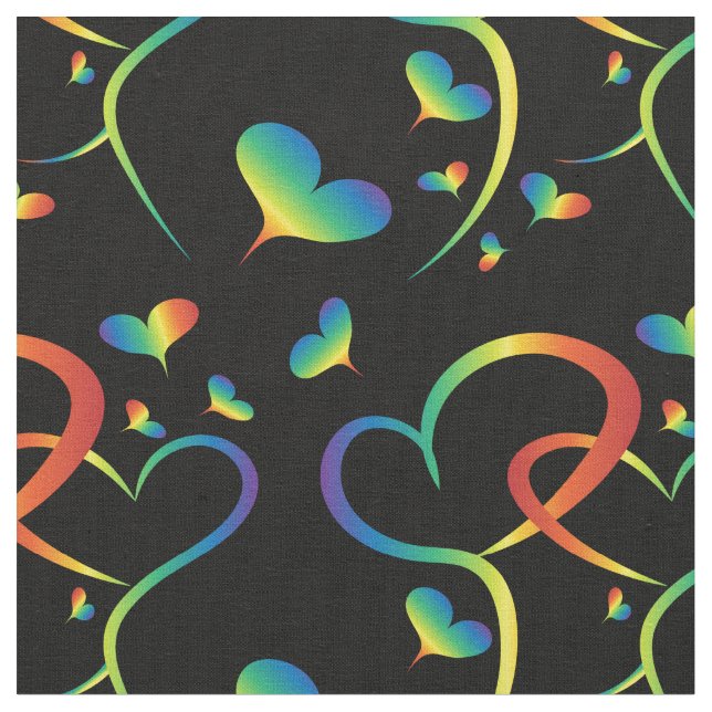 Ventin för pride av regnbåge tyg (Närbild)