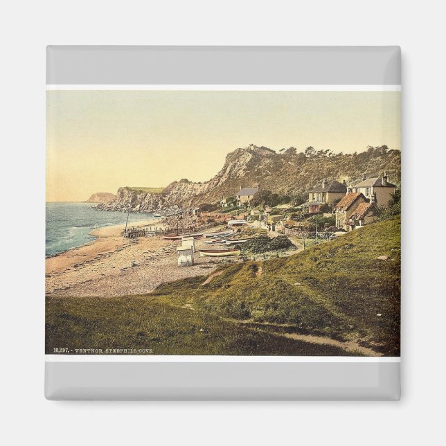 Ventnor, Steephill Cove, Isle of Wight, England Magnet (Framsidan)