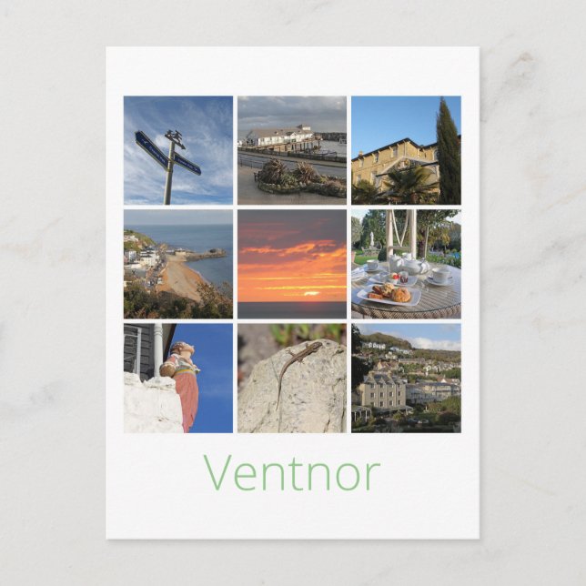 Ventnor Vykort (Framsida)