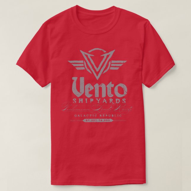 Vento Shipyards 1 T Shirt (Design framsida)