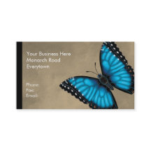 Ventral blåttMorpho fjäril som är rygg- och