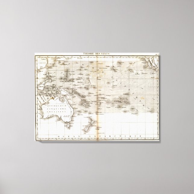 Vents Ocean Pacifique Canvastryck (Framsida)