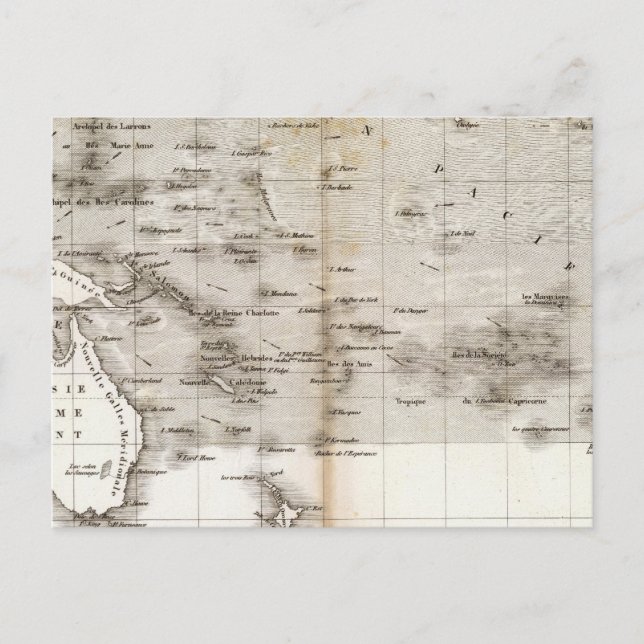 Vents Ocean Pacifique Vykort (Framsida)