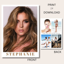 Ventura 5 Modell Comp Card | Namn och Statistik