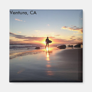 Ventura CA-surfare paradis Sunstet Magnet