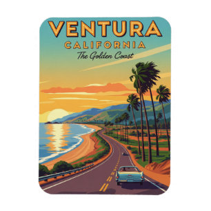 Ventura Golden Kusten Kalifornien Magnet