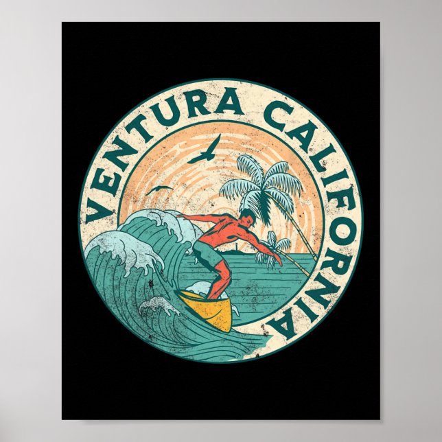 Ventura Kalifornien _1  Poster (Framsidan)
