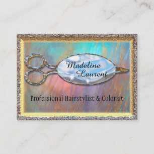 Ventura klippte Hairstylistsalong 3,5" x 2,5", Visitkort