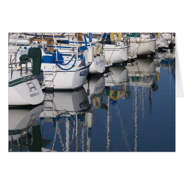 Ventura Marina, Kalifornien Hälsningskort (Framsidan Horizontal)