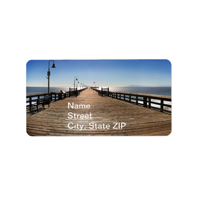 Ventura Pier Adressetikett (Framsidan)