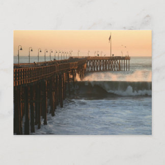 Ventura Storm Pier Vykort