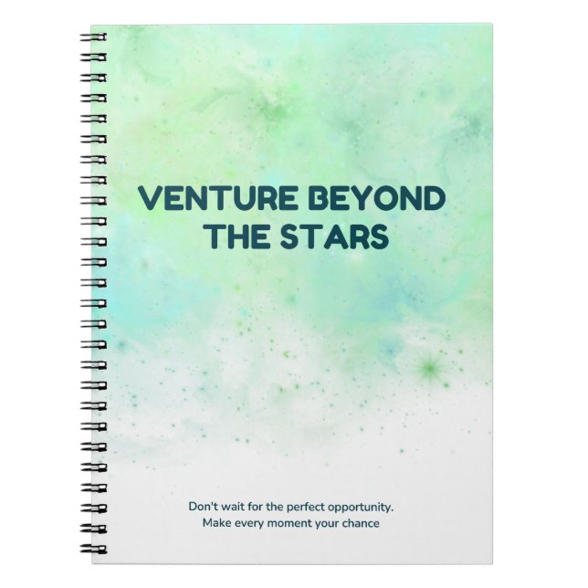 Venture bortom Stars Anteckningsbok (Framsidan)