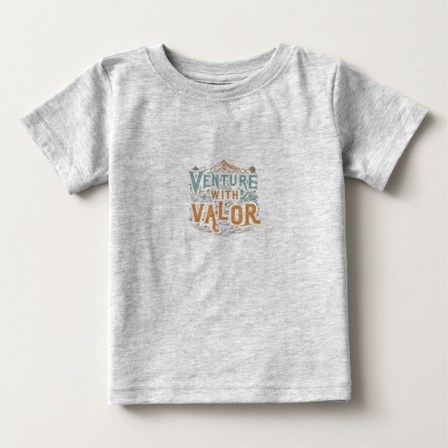 Venture med Valor T Shirt (Framsida)