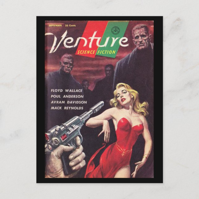Venture Science fiction v01 n05 (1957-09.Mercury)_ Vykort (Framsida)