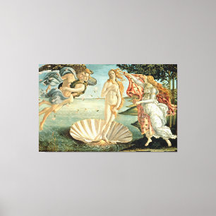 Venus, 1485 (tempera on canvas) canvastryck