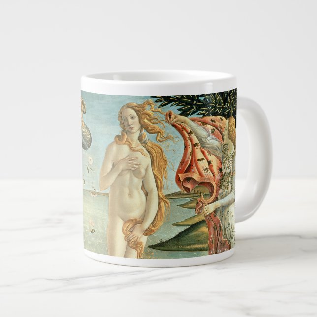 Venus, 1485 (tempera on canvas) jumbo mugg (Framsida höger)