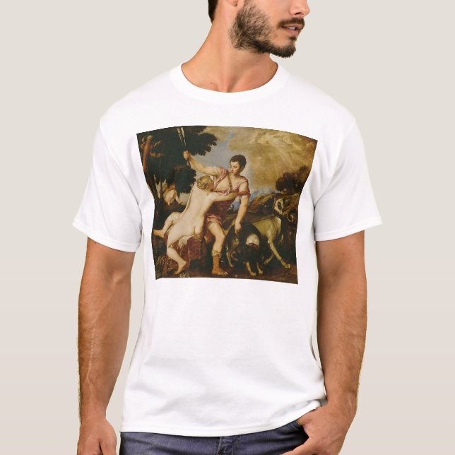 venus & adonis t-shirt (Framsida)