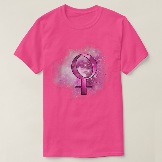 Venus Alchemy Symbol T Shirt (Design framsida)
