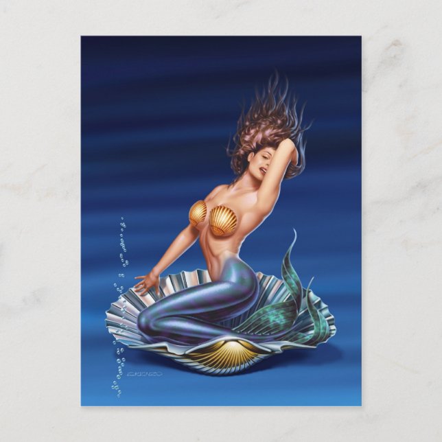 "Venus är tillbaka" Vykort (Framsida)