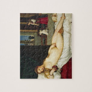 Venus av Urbino vid Titian Pussel