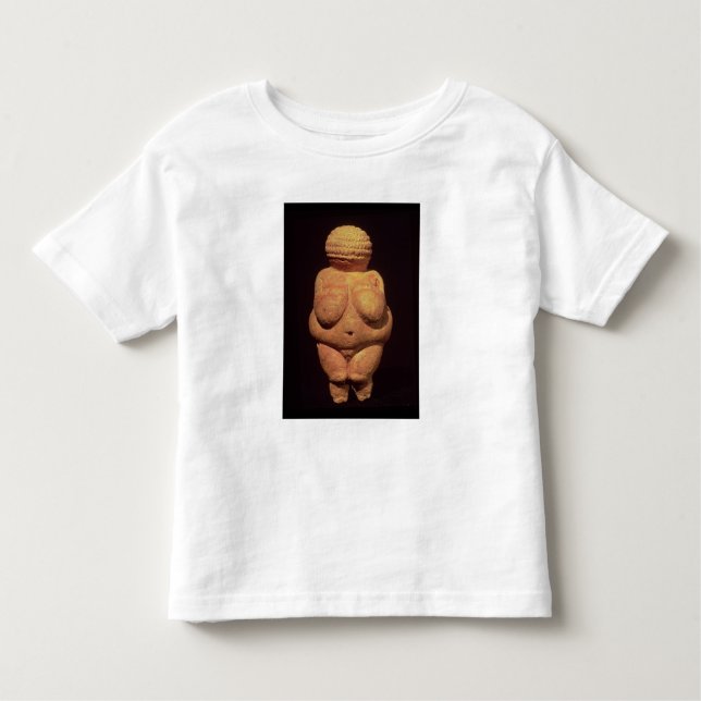 Venus av Willendorf, fruktsamhett symbol Tee Shirt (Framsida)